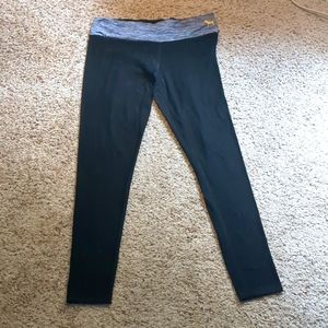 Reversible Go Blue yoga pants